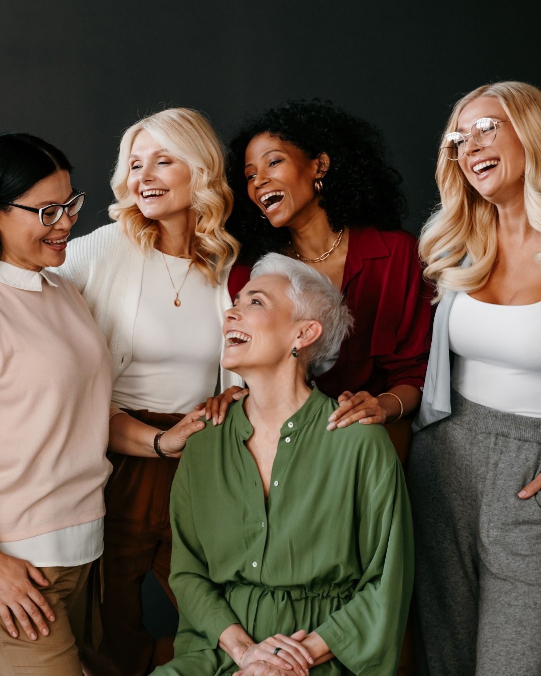 Three women — natural menopause support